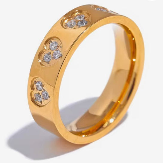 Heart Eternity Ring
