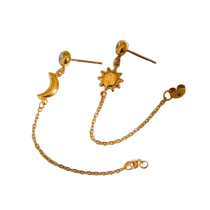 Moon & Sunshine Studs