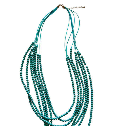 Jesse Aqua Necklace