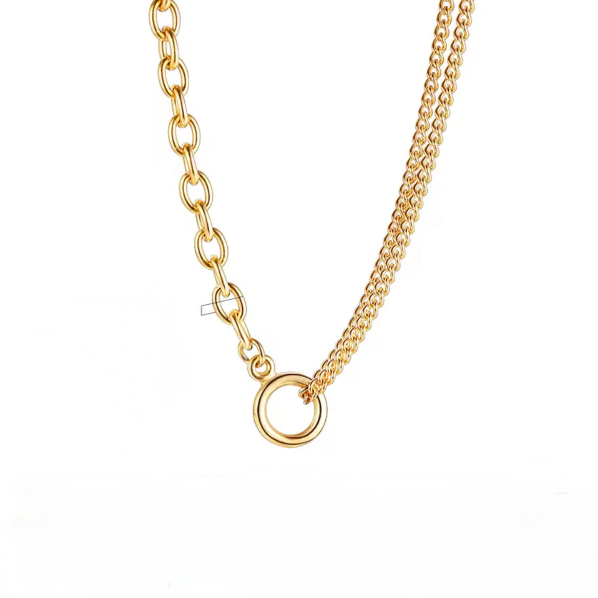 Mesh & Oval Chain
