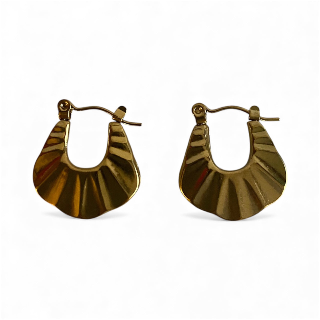 Scalloped Hoops