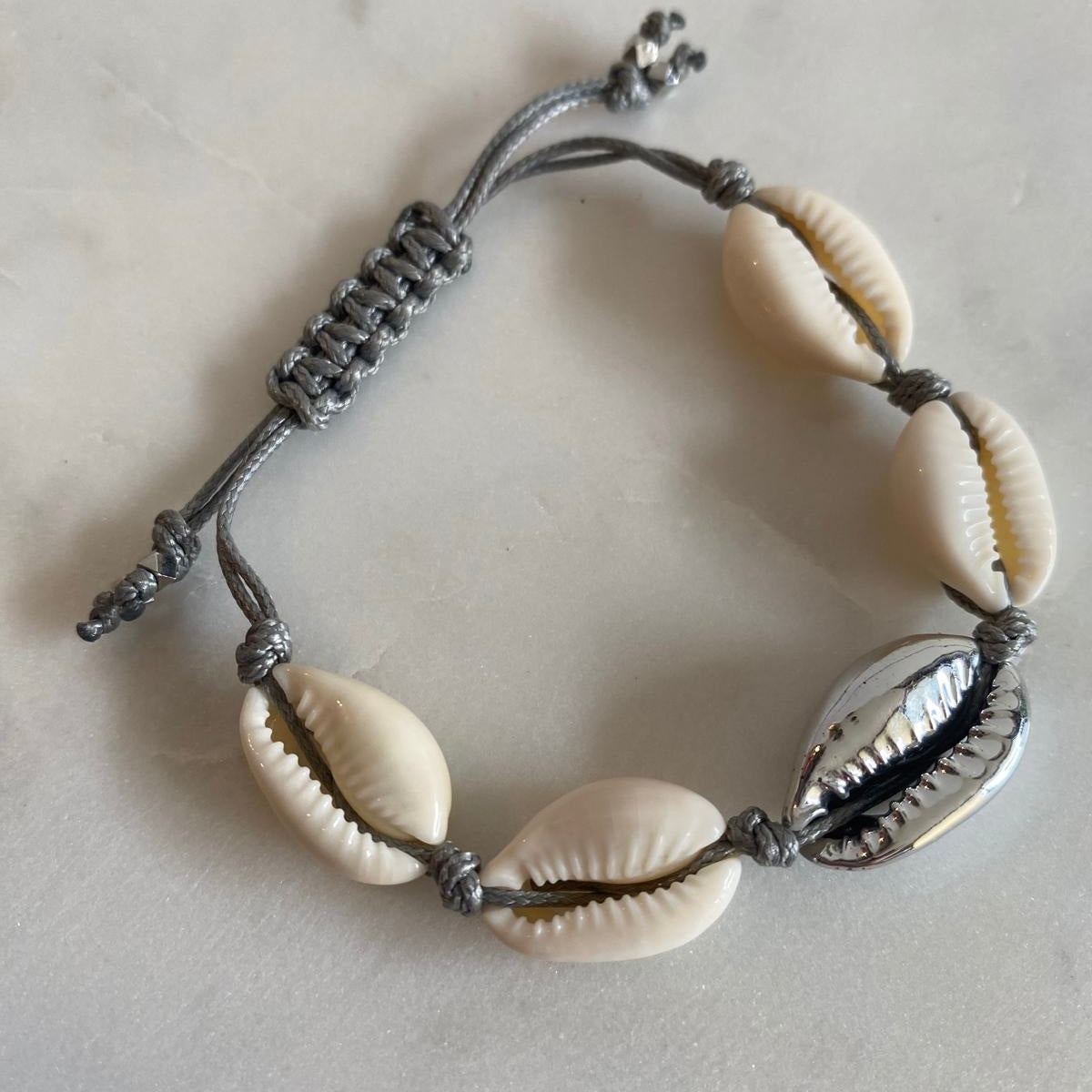 Silver Shell bracelet