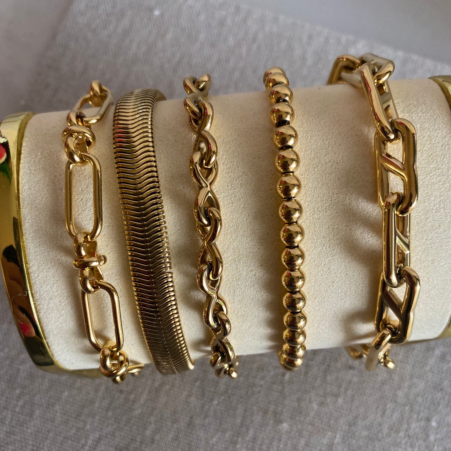 Aura stack bracelets