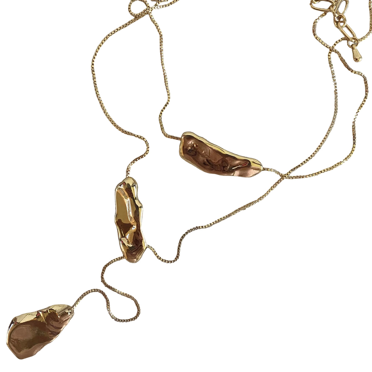 Gold Drop Lariat