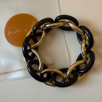 Chunky Black Weekender Bracelet