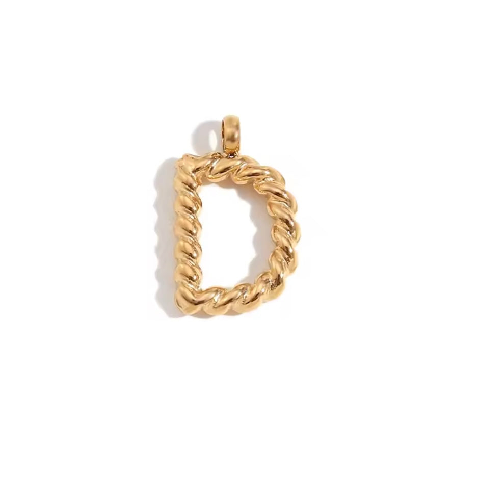 Luxe Letter Charm