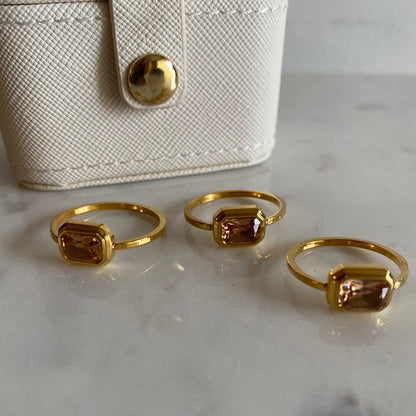 Champagne Vintage Ring