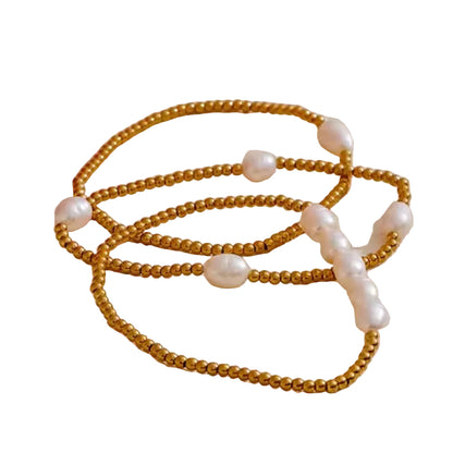 Isla Pearl Trio Bracelet