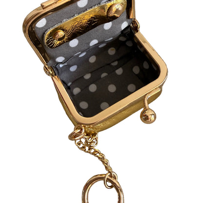 Gold Mini Travel Jewelry Bag