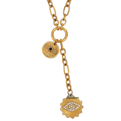 Evil eye Lariat