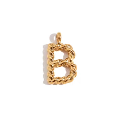 Luxe Letter Charm