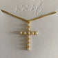 Mini Pearl Cross