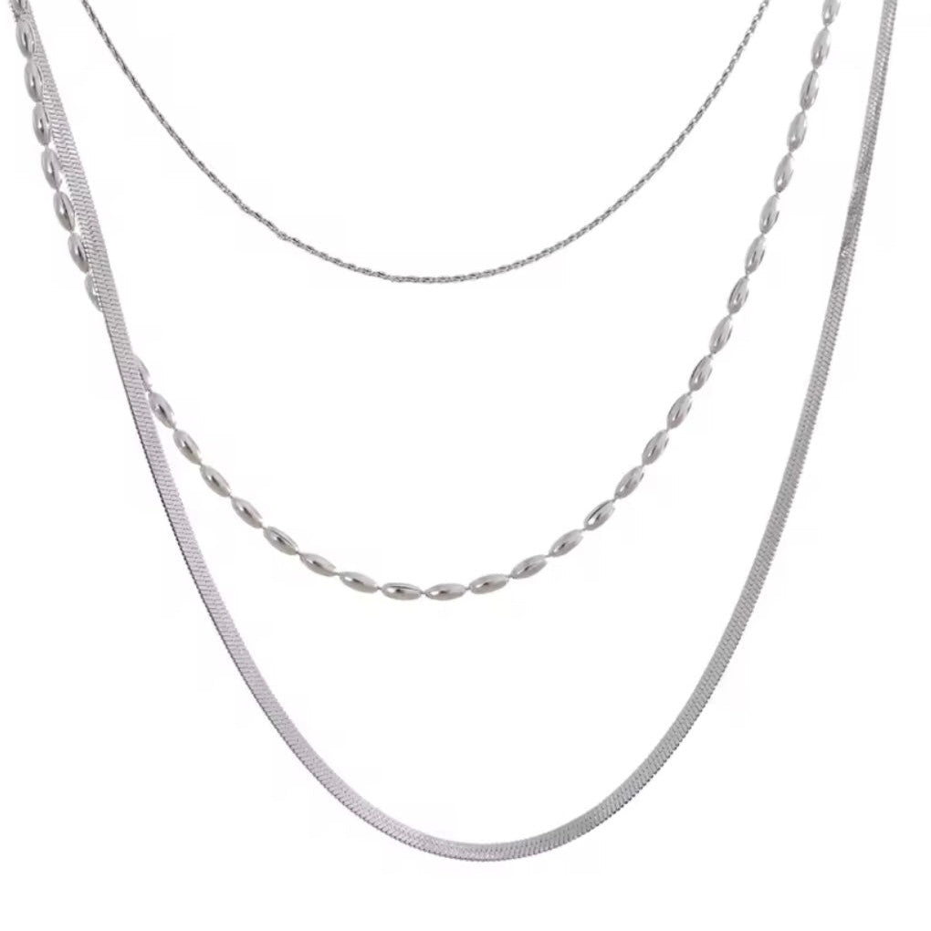 Aurora Luxe Silver Chain