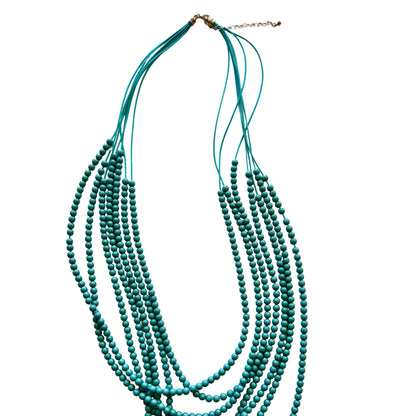 Jesse Aqua Necklace
