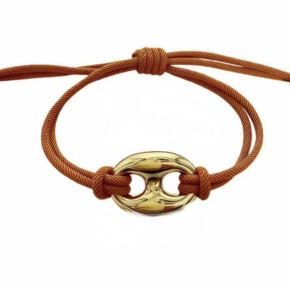 Cord Link Bracelet