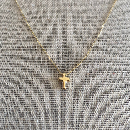 Mini Cross Necklace