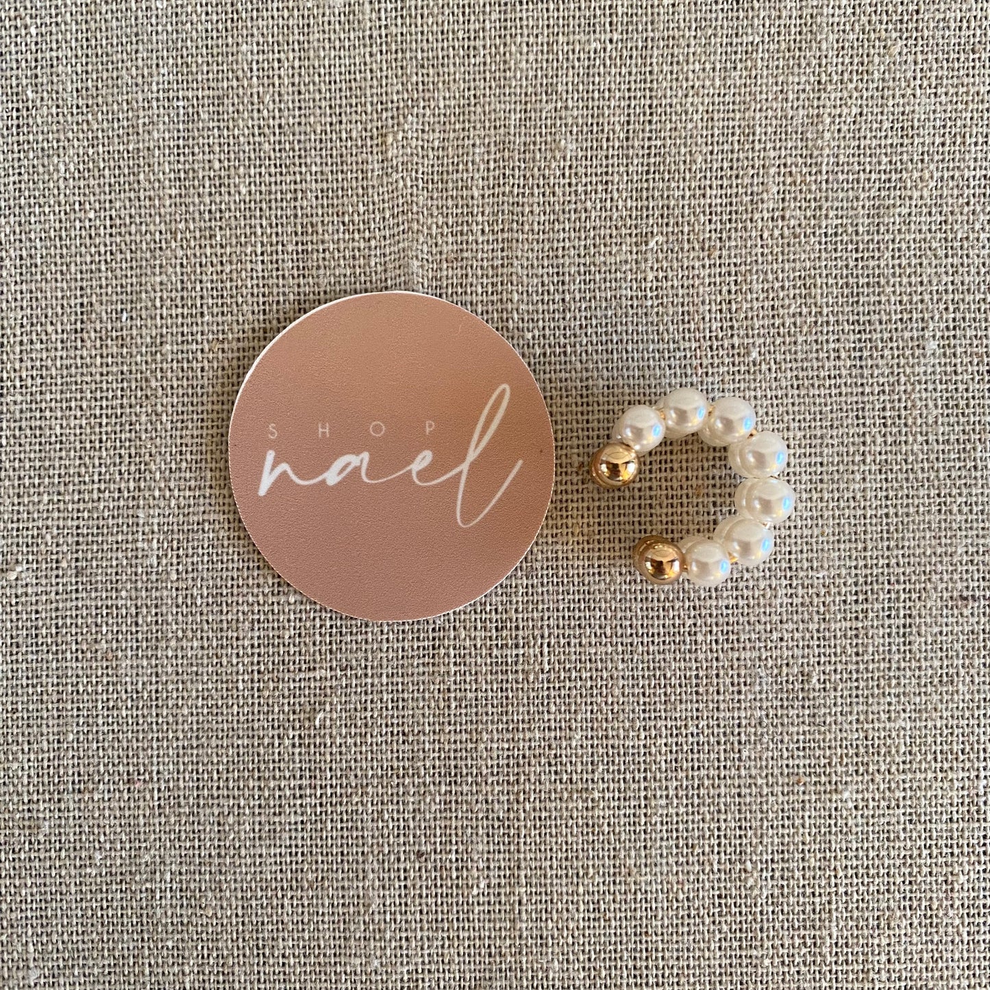 pearl ear cuff