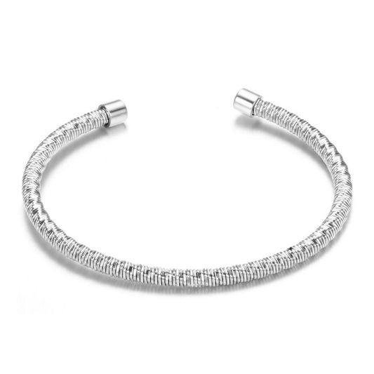 Solid Mesh Bangles