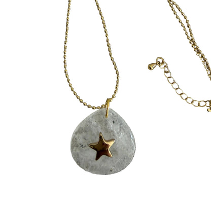 Halo Quartz Pendant