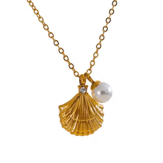 Mini Shell & Pearl