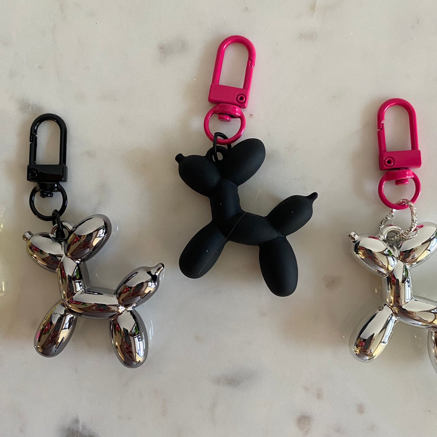 Balloon Dog Bag Charm