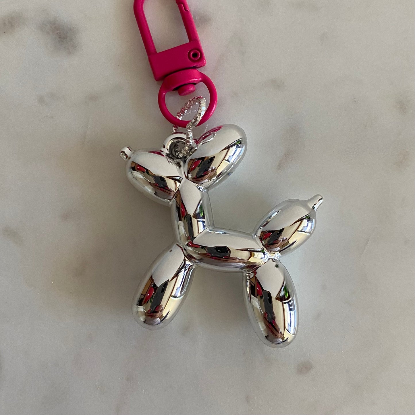 Balloon Dog Bag Charm