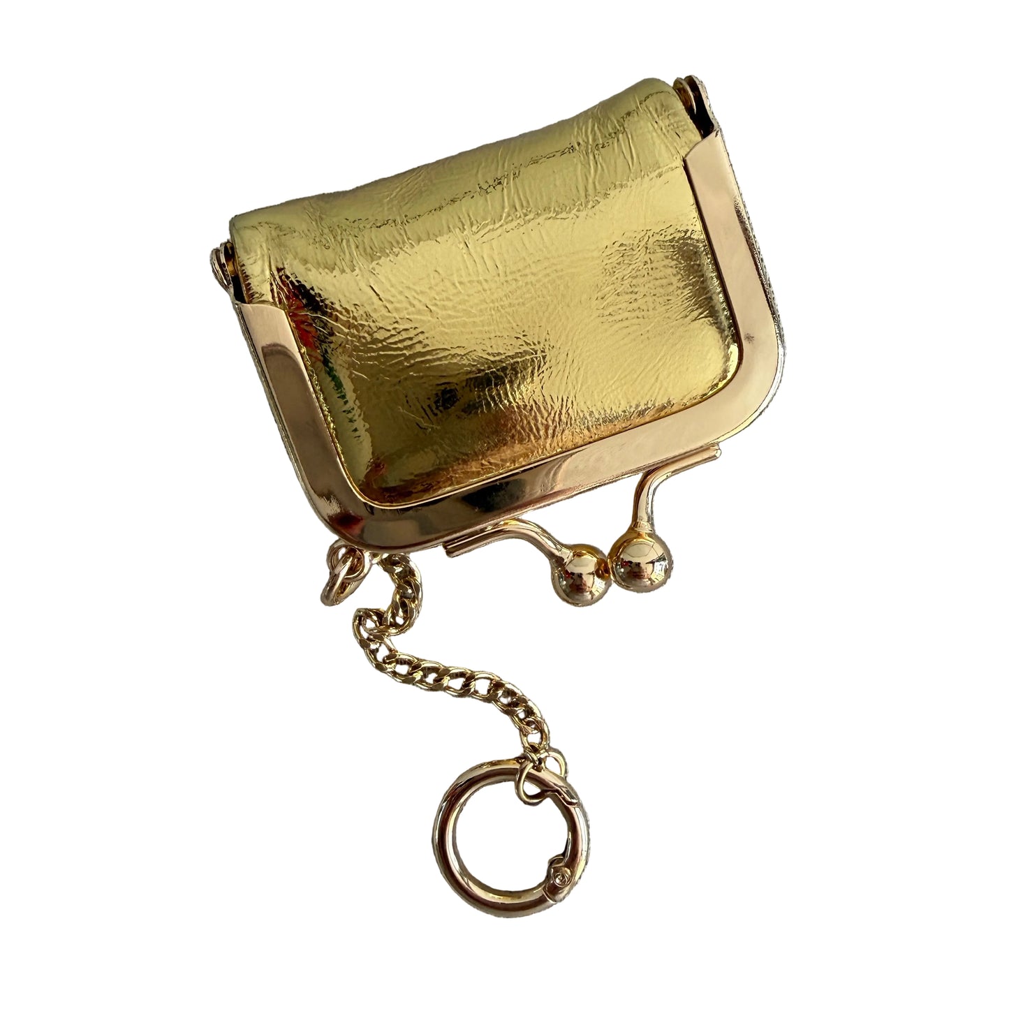 Gold Mini Travel Jewelry Bag