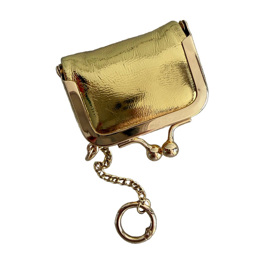 Gold Mini Travel Jewelry Bag