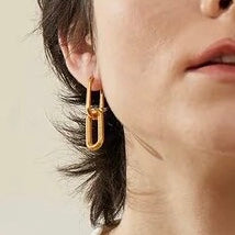 Hollow drop hoops