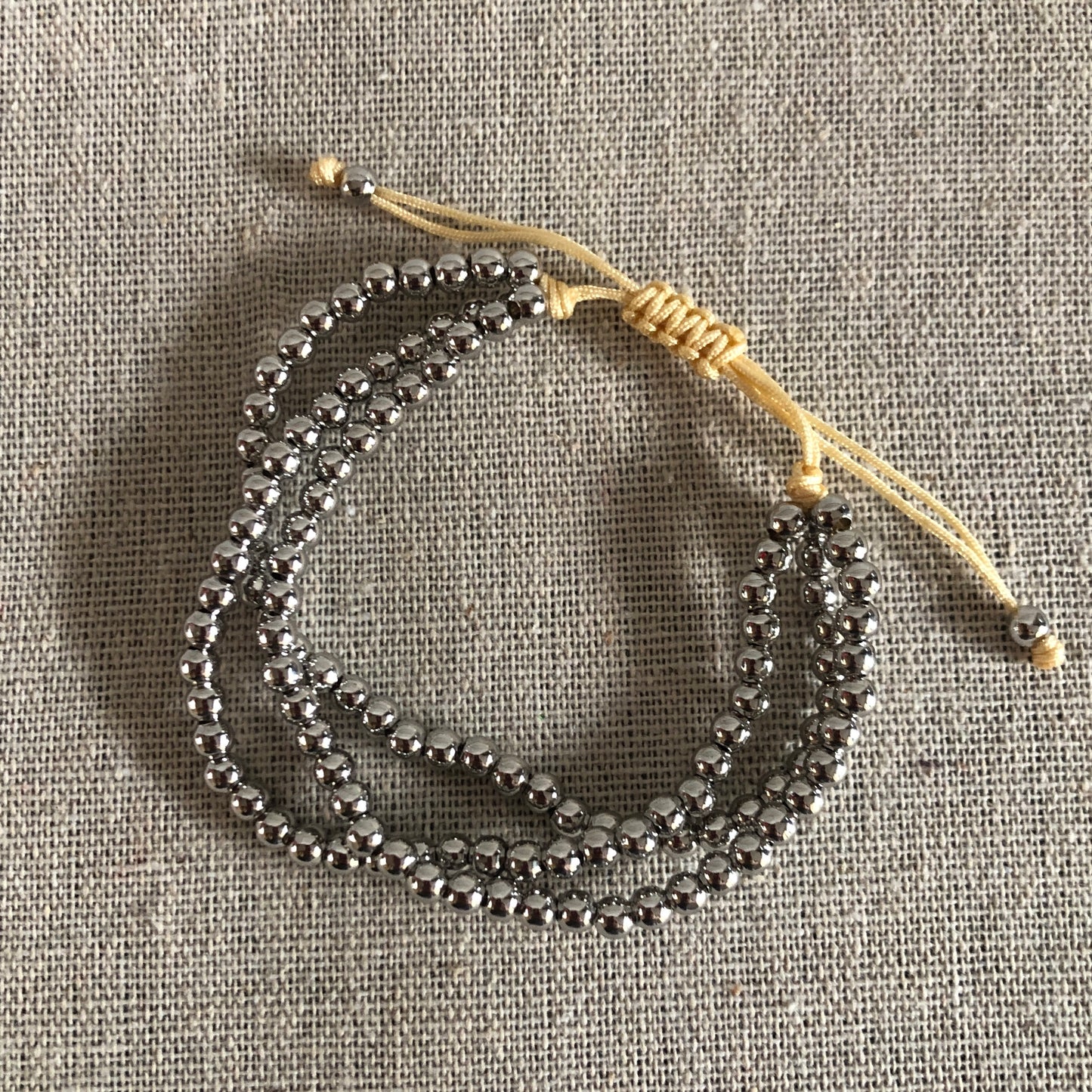 3 Strands Beaded Bracelet