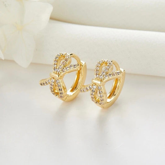 Mini Bow hoops
