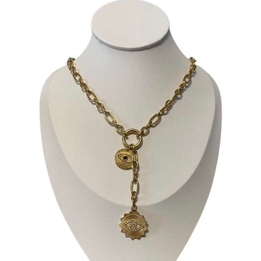 Evil eye Lariat