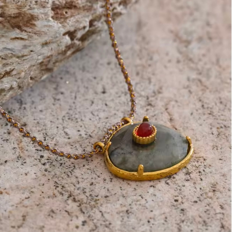 SpectraGlow Oval Pendant