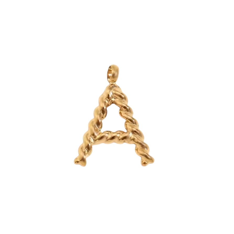 Luxe Letter Charm