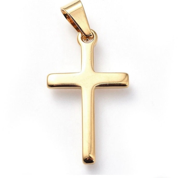 Gold Latin cross