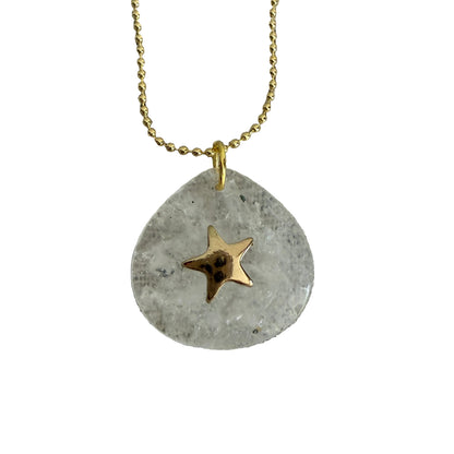 Halo Quartz Pendant
