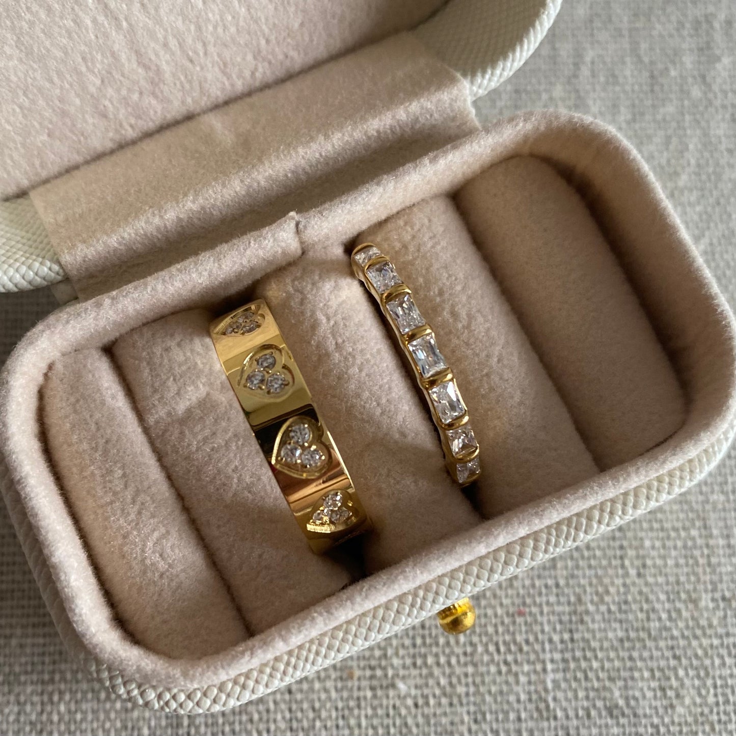 Eternal Love Baguette Ring