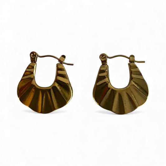 Scalloped Hoops