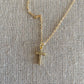 Mini zircon cross