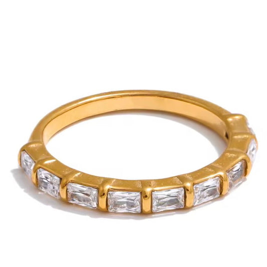 Eternal Love Baguette Ring