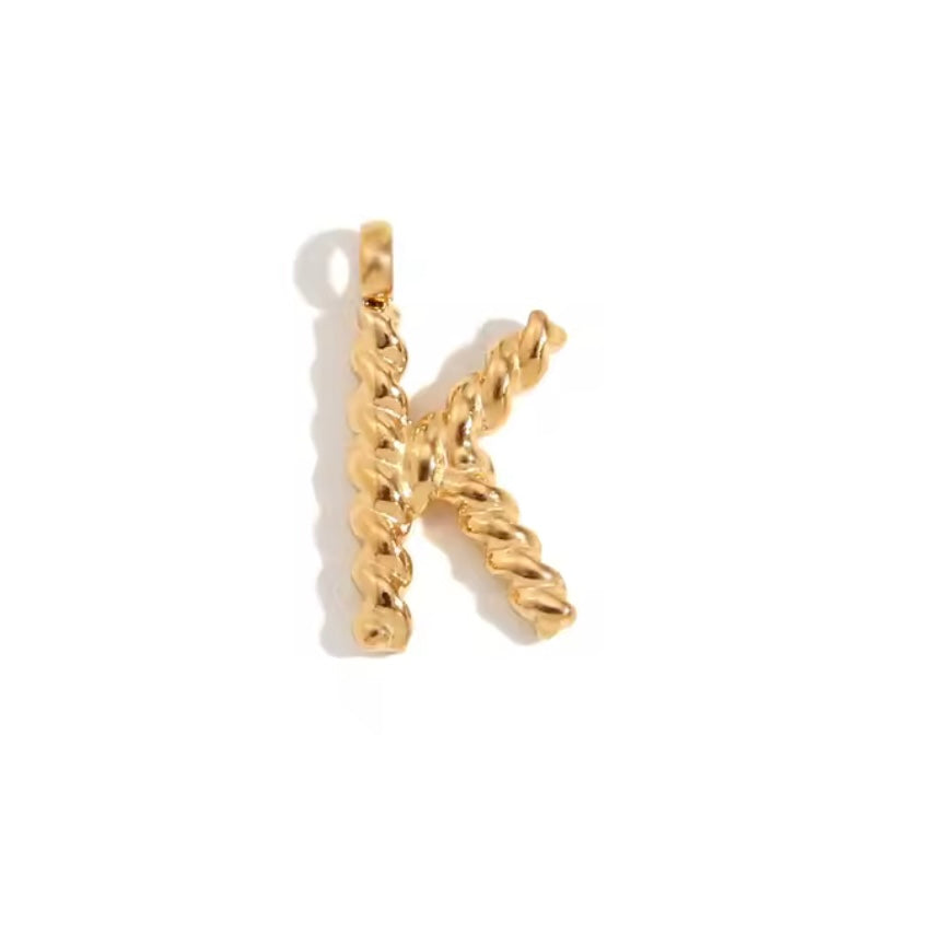 Luxe Letter Charm