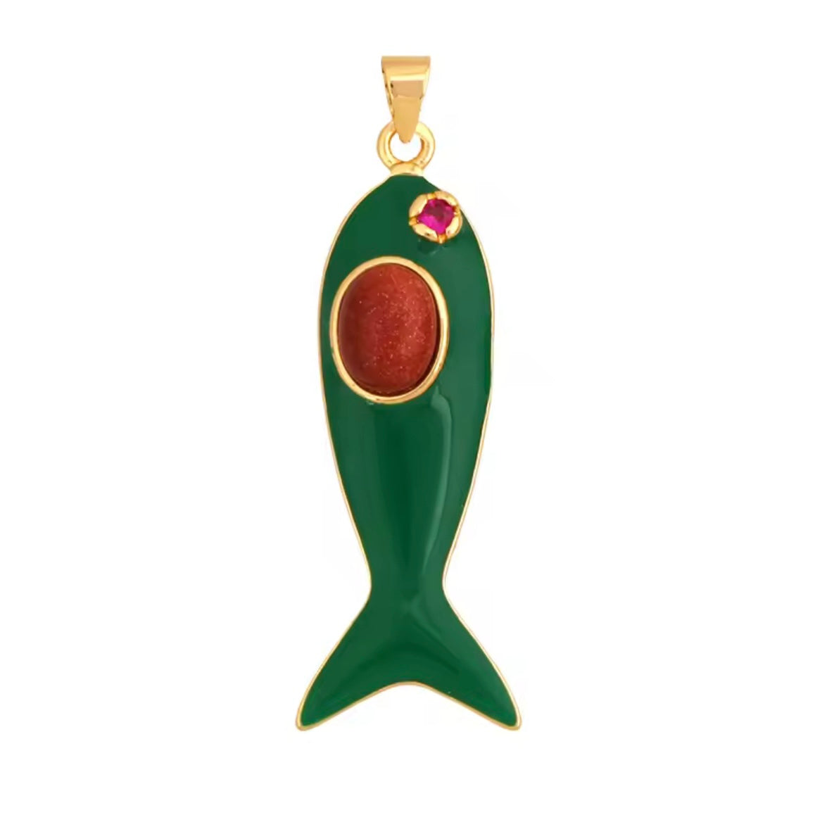 Fish Love Pendant