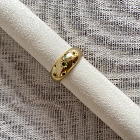 Green Sunshine Ring