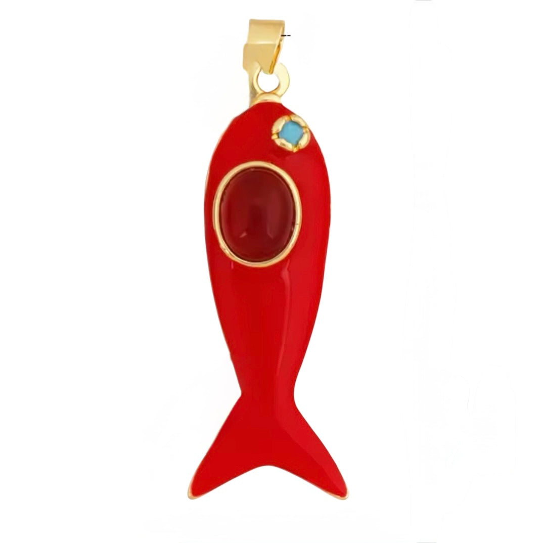 Fish Love Pendant