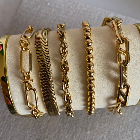 Aura stack bracelets