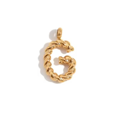 Luxe Letter Charm
