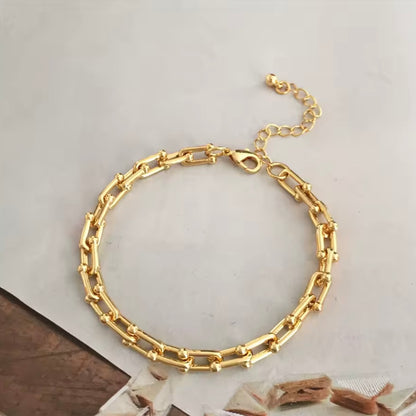 Twist Paperclip Bracelet