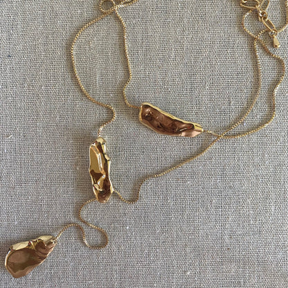 Gold Drop Lariat