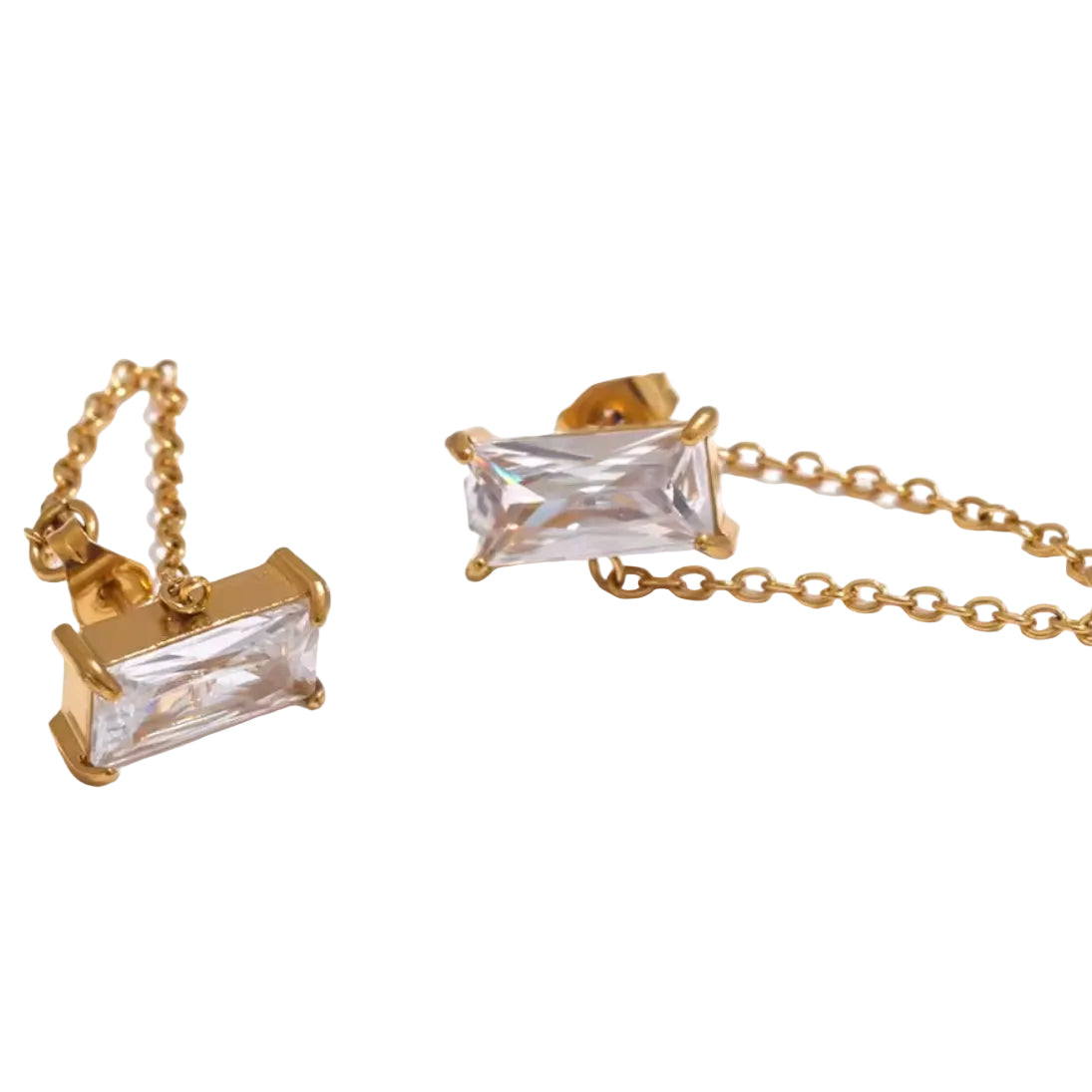 Isla CZ Drop Earrings