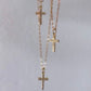 Mini zircon cross